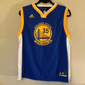 Adidas Golden State Warriors Durant Kids Large Jersey